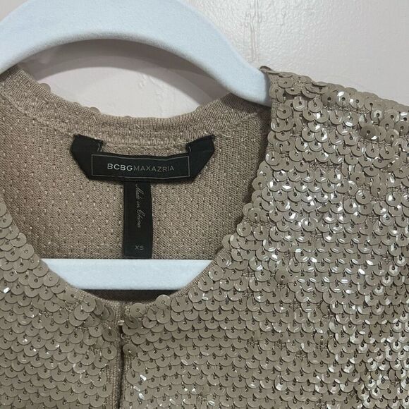 BCBGMaxazria Sequin Sweater - Picture 3 of 10